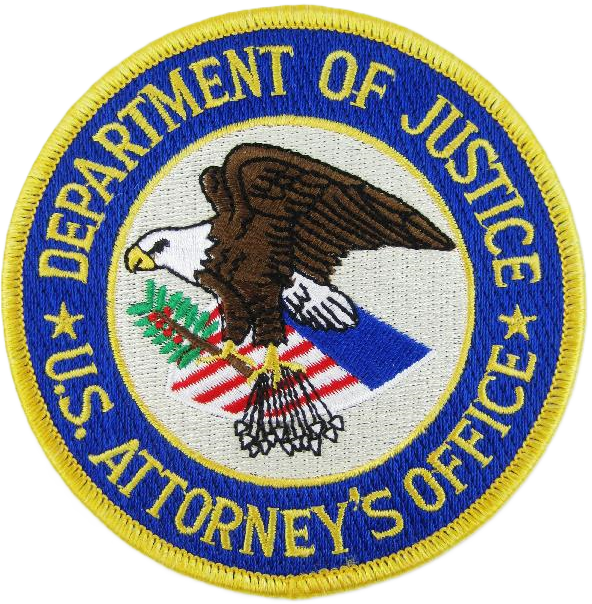 米国連邦検事局　U.S. Attorney’s Office バッジ（グリーン） 米国連邦検事局 U.S. Attorney's Office バッジ（グリーン） US Office